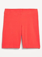 High-Waisted Biker Shorts -- 8-inch inseam