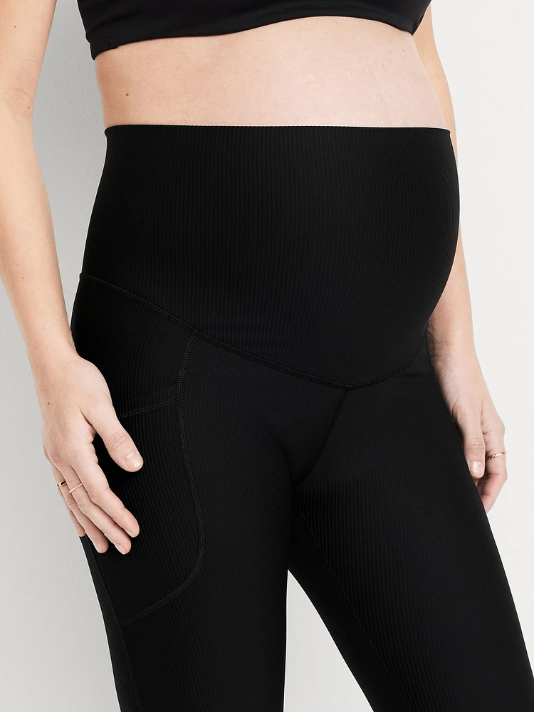 Legging PowerSoft longueur 7/8 à panneau couvrant de maternité