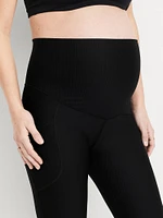 Legging PowerSoft longueur 7/8 à panneau couvrant de maternité