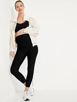 Legging PowerSoft longueur 7/8 à panneau couvrant de maternité