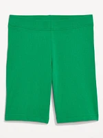 High-Waisted Biker Shorts -- 8-inch inseam