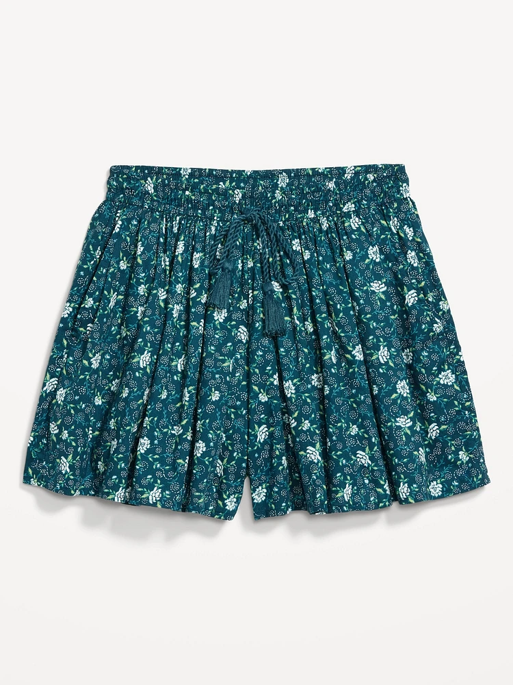 High-Waisted Volume Flounce Shorts -- 2.5-inch inseam