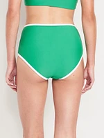 High-Waisted Matte Surf Bottoms
