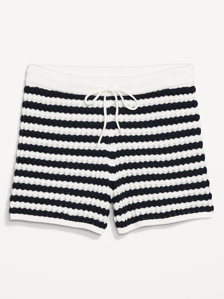 Crochet Shorts -- 3.5-inch inseam