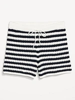 Crochet Shorts -- 3.5-inch inseam