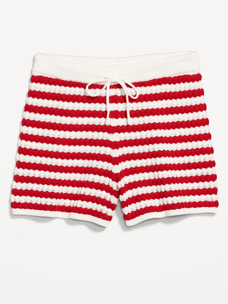 Crochet Shorts -- 3.5-inch inseam