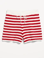 Crochet Shorts -- 3.5-inch inseam