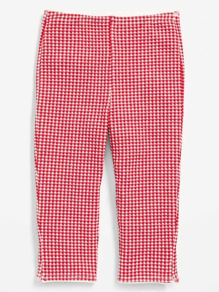 High-Waisted Capri Leggings for Girls