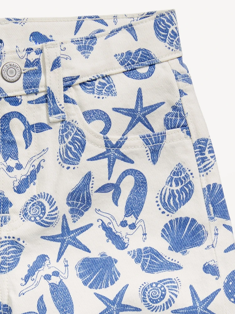 High-Waisted Baggy Jeans for Girls