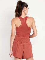 Fluid Seamless Fitted Crop Tank Top