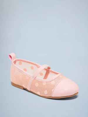 Mesh Ballet Flats for Toddler Girls