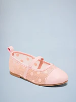 Mesh Ballet Flats for Toddler Girls