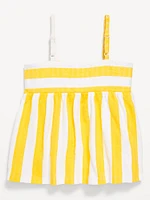 Sleeveless Pucker Tank Top for Girls