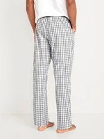 Poplin Pajama Pants for Men