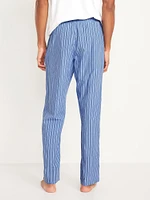 Poplin Pajama Pants for Men