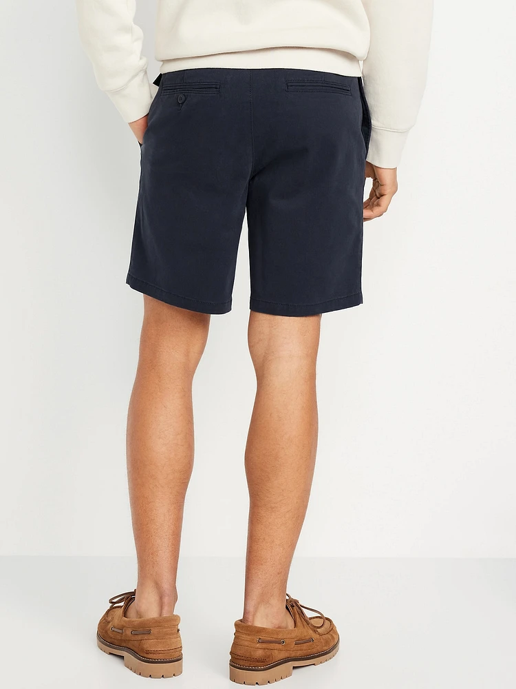 Slim Rotation Chino Shorts -- 8-inch inseam