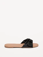 Knotted Slide Sandals for Women