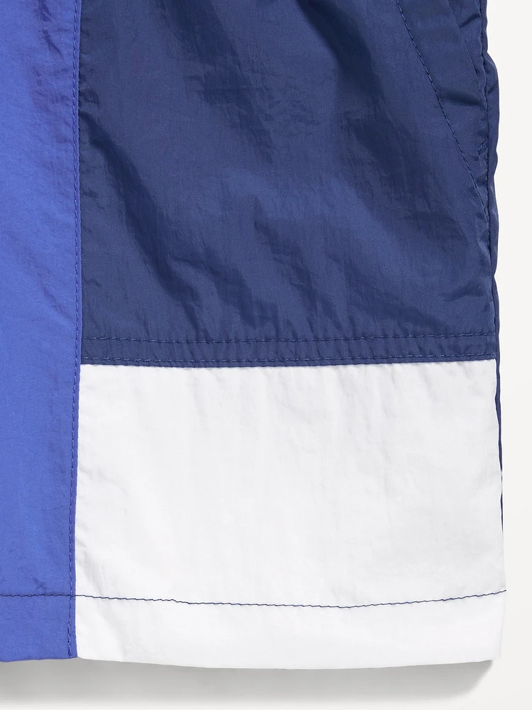 Water-Resistant Windbreaker Shorts for Boys