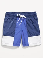 Water-Resistant Windbreaker Shorts for Boys