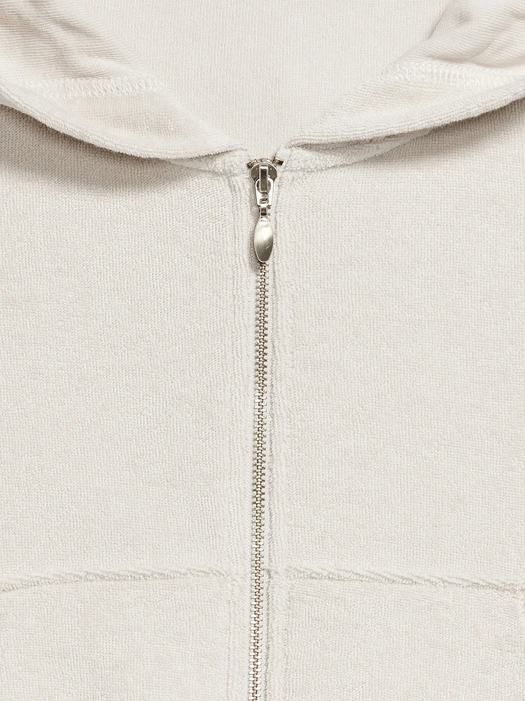 Terry Zip Hoodie