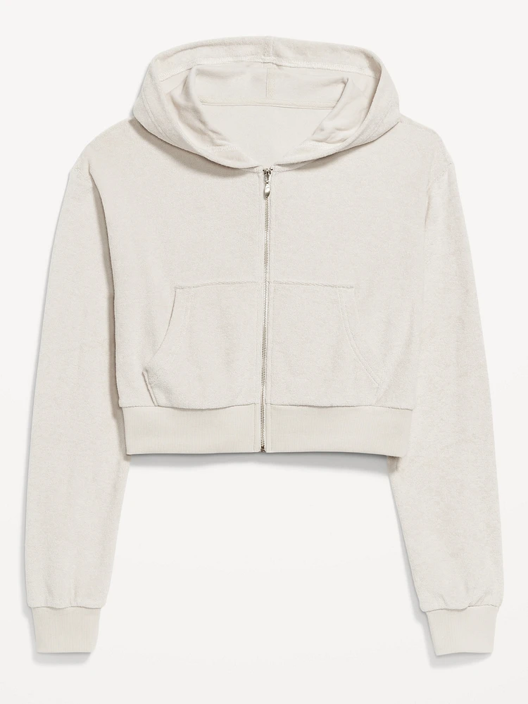 Terry Zip Hoodie