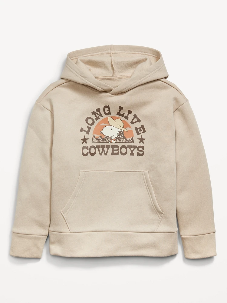 Peanuts™ Snoopy Gender-Neutral Graphic Pullover Hoodie for Kids