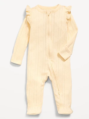 2-Way-Zip Sleep & Play Footed One-Piece for Baby