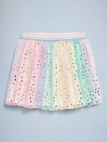 Birthday Tulle Swing Skirt for Toddler Girls