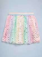 Birthday Tulle Swing Skirt for Toddler Girls