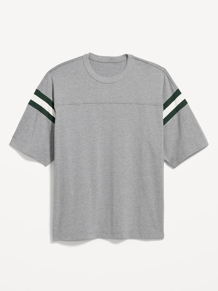 Heavyweight Football-Style T-Shirt