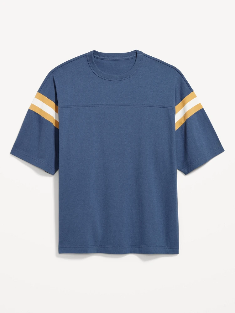 Heavyweight Football-Style T-Shirt