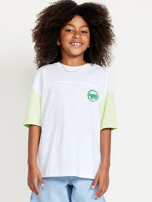 Oversized Short-Sleeve T-Shirt for Boys