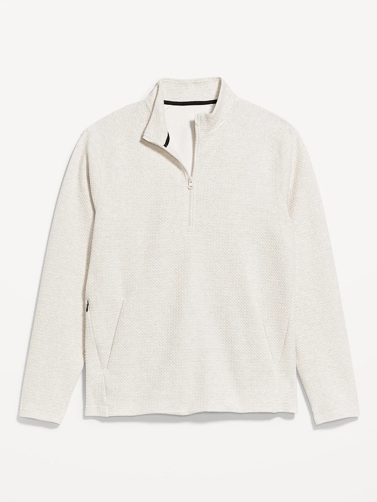 Dynamic Fleece Textured Half Zip
