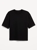 Garment-Dyed Cropped T-Shirt