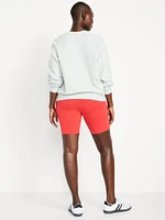 High-Waisted Biker Shorts -- 8-inch inseam