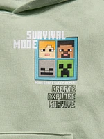 Minecraft™ Gender-Neutral Graphic Pullover Hoodie for Kids