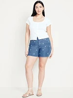 High-Waisted OG Jean Shorts -- 5-inch inseam