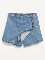 Wrap-Front Skort for Girls