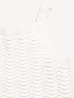 Sleeveless Sweater-Knit Dress for Girls