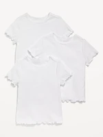 Short-Sleeve T-Shirt 3-Pack for Toddler Girls