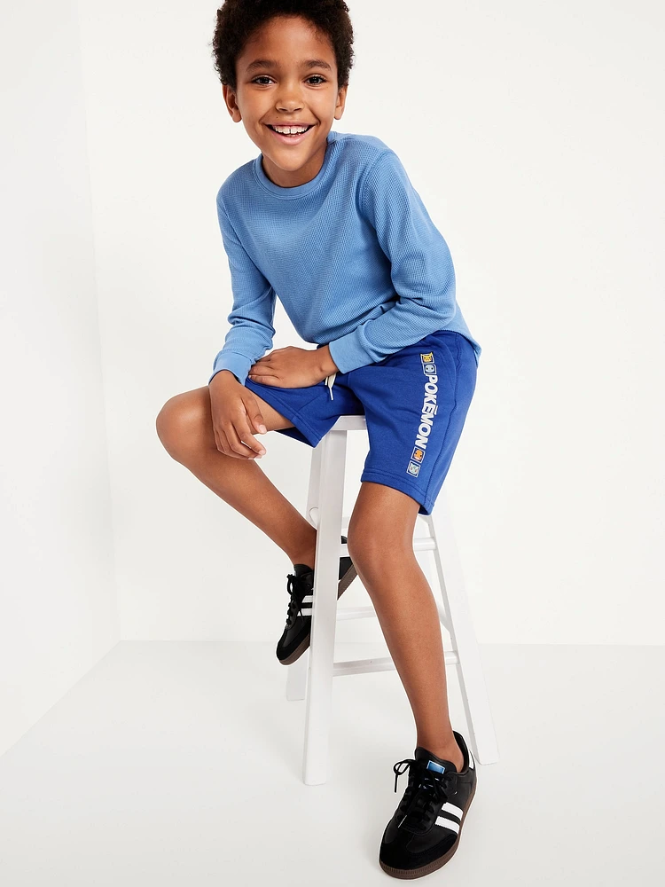Pokémon™ Knee Length Fleece Jogger Shorts for Boys