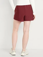 High-Waisted PowerSoft Shorts -- 3.5-inch inseam