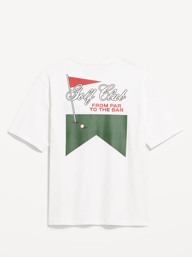 Heavyweight Crew-Neck Graphic T-Shirt