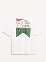 Heavyweight Crew-Neck Graphic T-Shirt