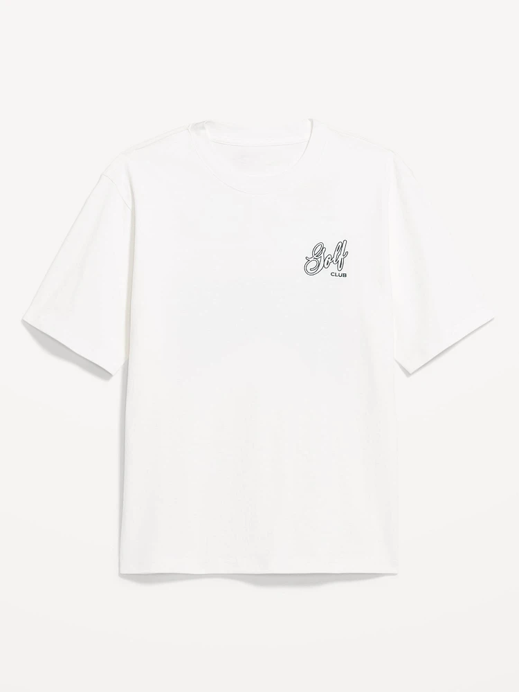 Heavyweight Crew-Neck Graphic T-Shirt