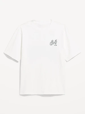 Heavyweight Crew-Neck Graphic T-Shirt