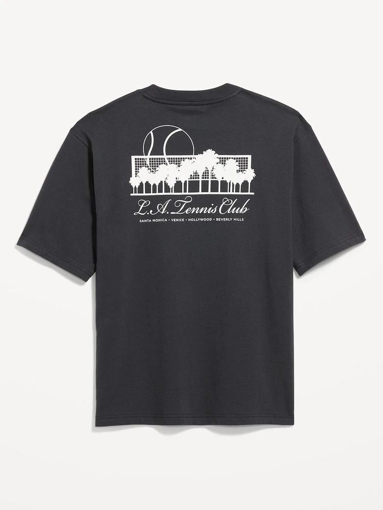 Heavyweight Crew-Neck Graphic T-Shirt