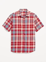 Classic Fit Everyday Plaid Shirt