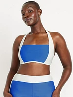 Matte Halter Swim Top