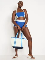 Matte Halter Swim Top